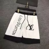 louis vuitton short homme pas cher lv01 white